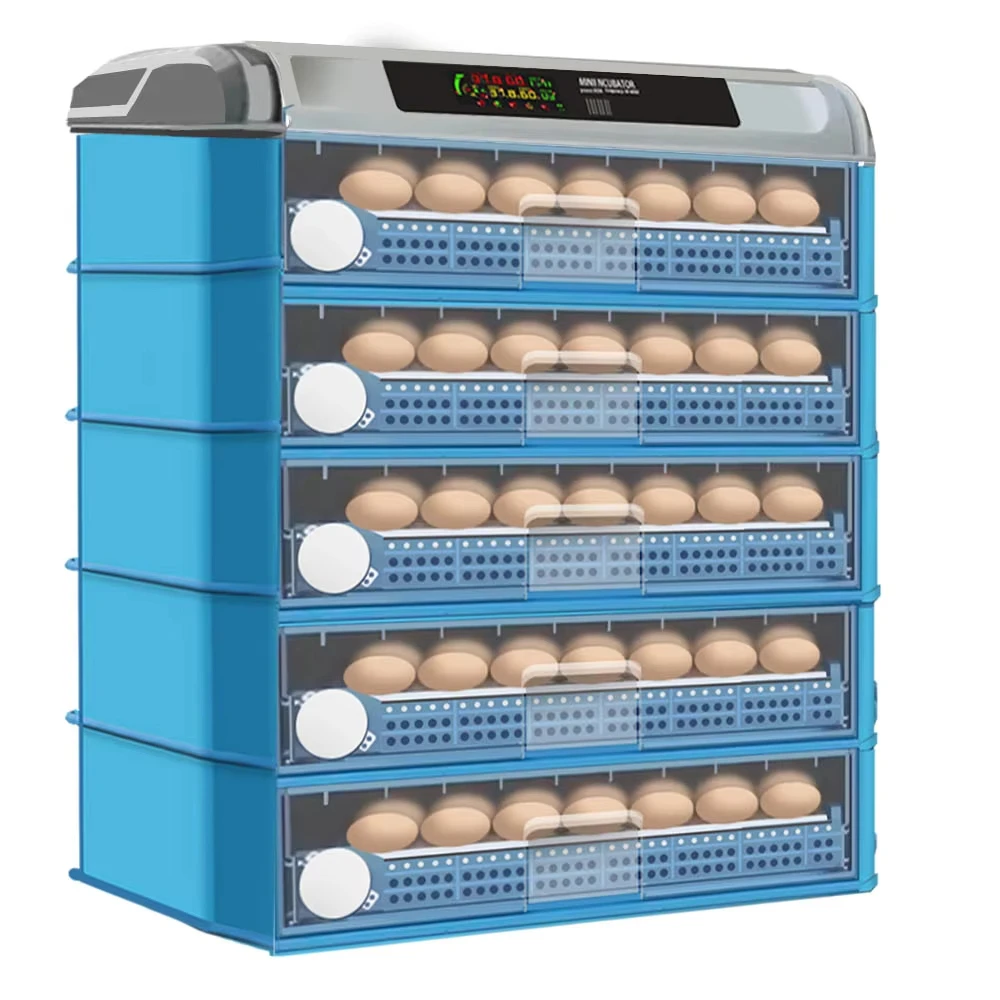 Automatic Intelligent 500 Egg Incubator Dual Power Supply 50Ah 12V Battery Water Supply Roller Design Higher Hatching Rate view 4