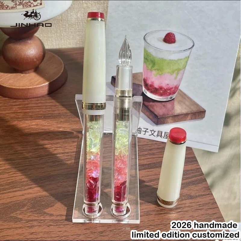 

2026 Handcrafted Limited Edition JINHAO 82 Glass Dip Pen Finely Grounded Smooth Writing Office School Art Supplies Stationery