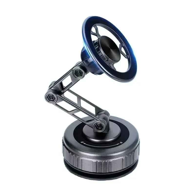 Three-Axis Foldable 360° Rotating Mechanical Arm Car Phone Holder Universal Mount Navigation Vacuum Magnetic Phone Stand image 6