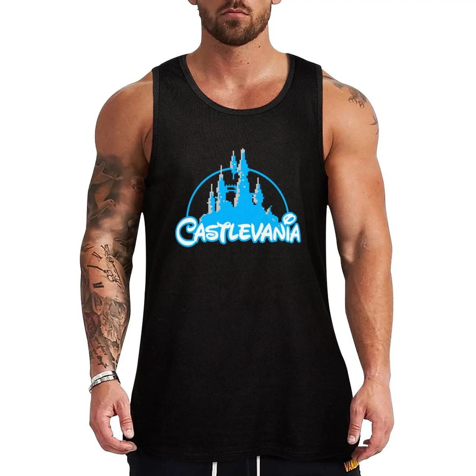 

Castlevania Tank Top gym clothing men T-shirt man men gym