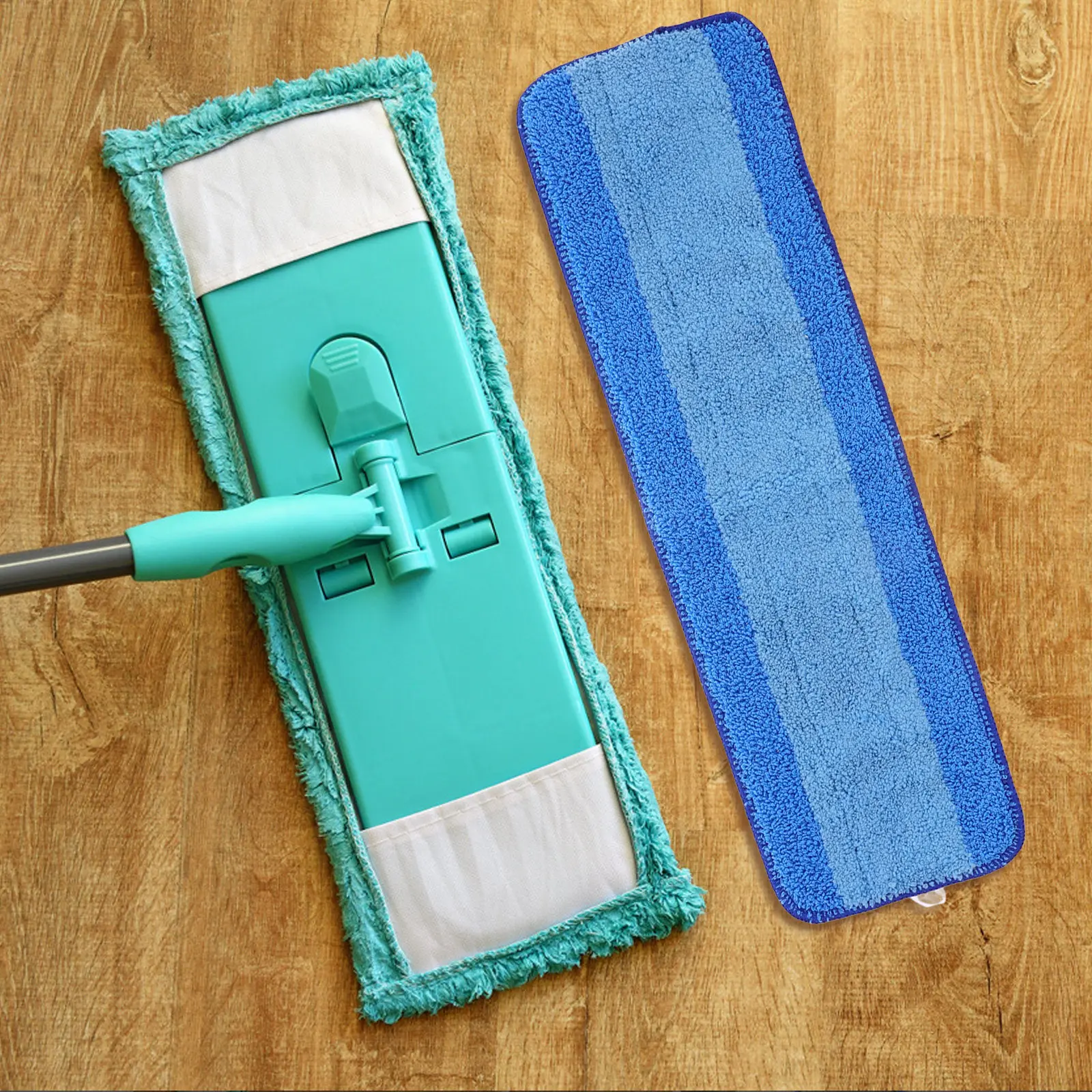 

Набор из 4 сменных насадок для швабры из микрофибры, многоразовые, моющиеся, для полов из твердых пород дерева, плитки, камня, бетона, сменные блоки для швабры, принадлежности для уборки