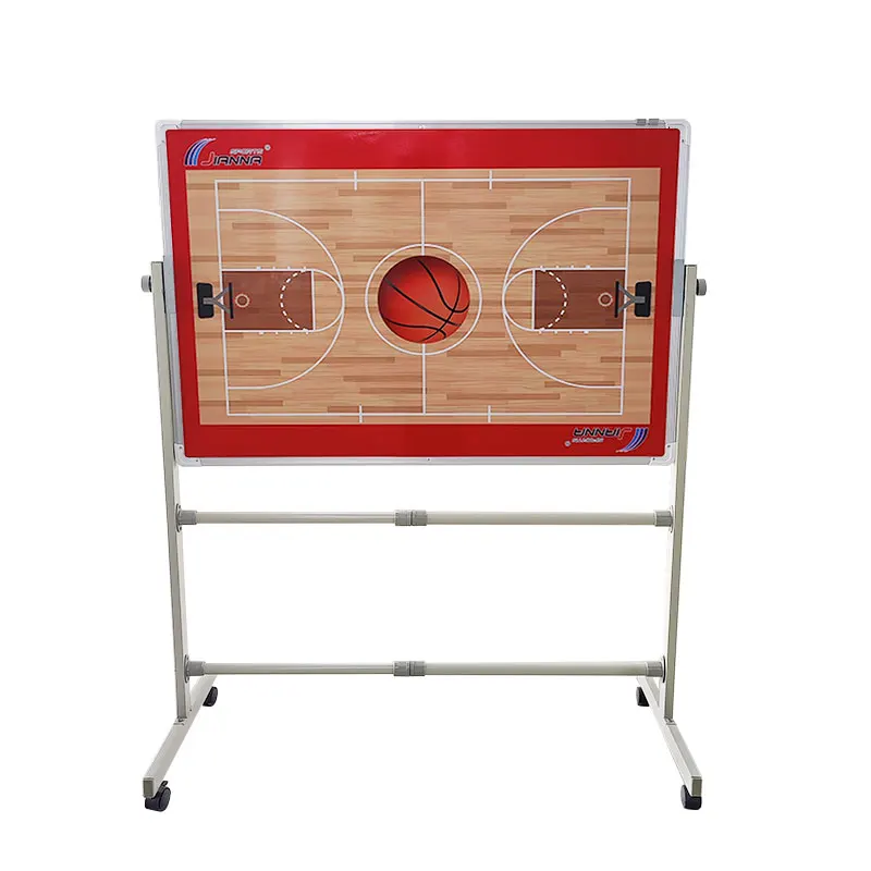 تظهر تكتيكات كرة الصالات هذه المدرب لوحة تكتيكات كرة القدم المغناطيسية من سبائك الألومنيوم من نوع الدعم