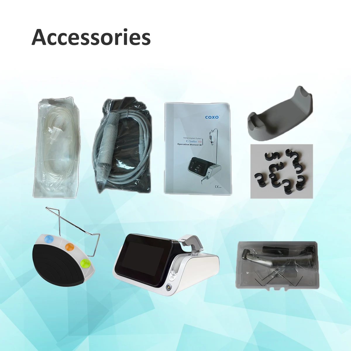 MANDA Dent COXO C-sailor Pro Dental Implant Motor System Dental Equipments Full Touch Big Screen Dental Implant System