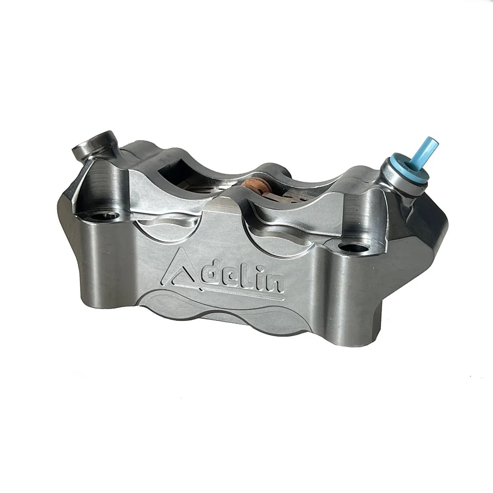 Motorcycle Adelin ADL-12 Brake Caliper For Hydraulic Disc Brake 4 Pistons 100MM Cnc Aluminum Workmanship For Motorcycle Modified