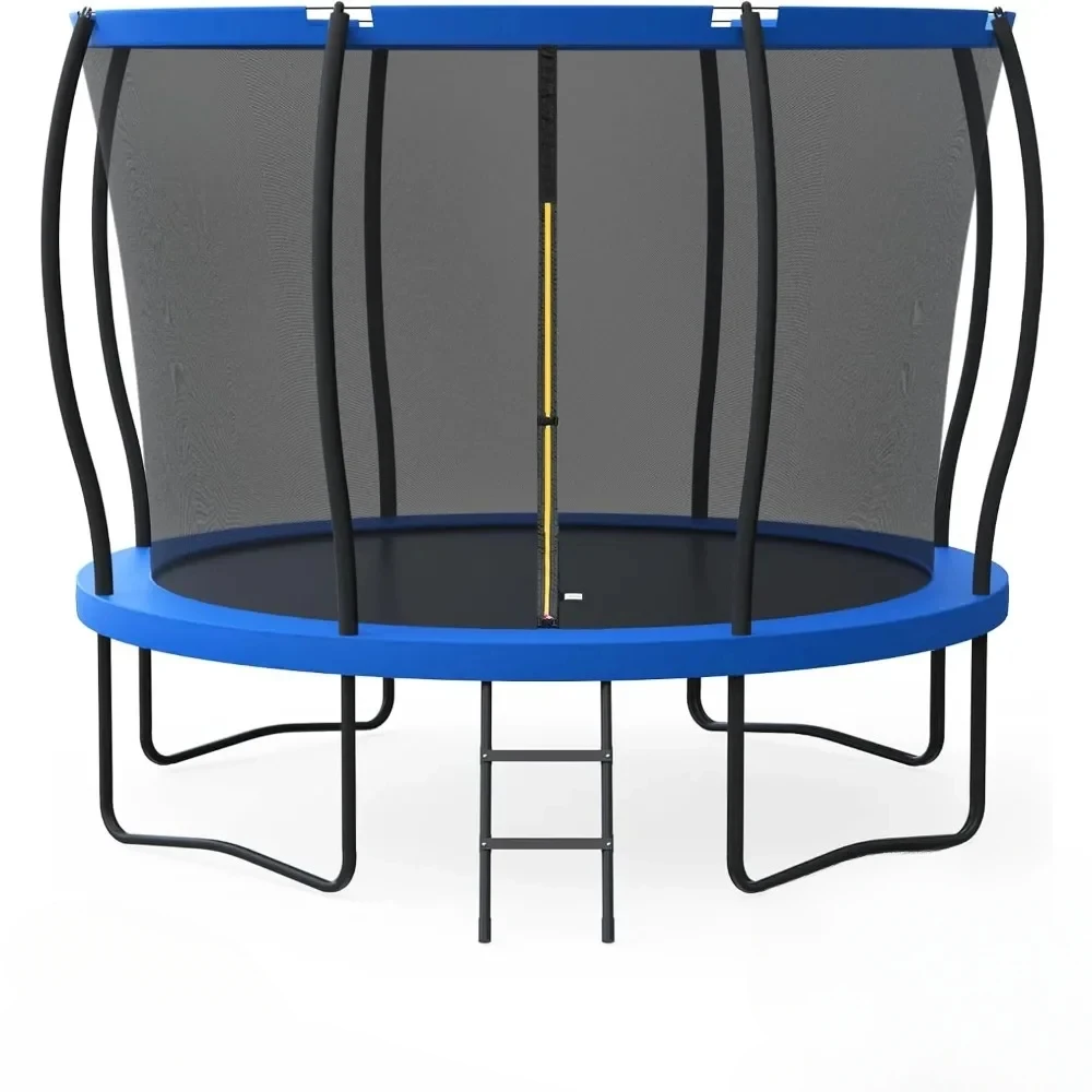 

Trampoline Recreational Trampolines with Safety Enclosure&Ladder, ASTM Approved - Combo Bounce Outdoor Trampoline