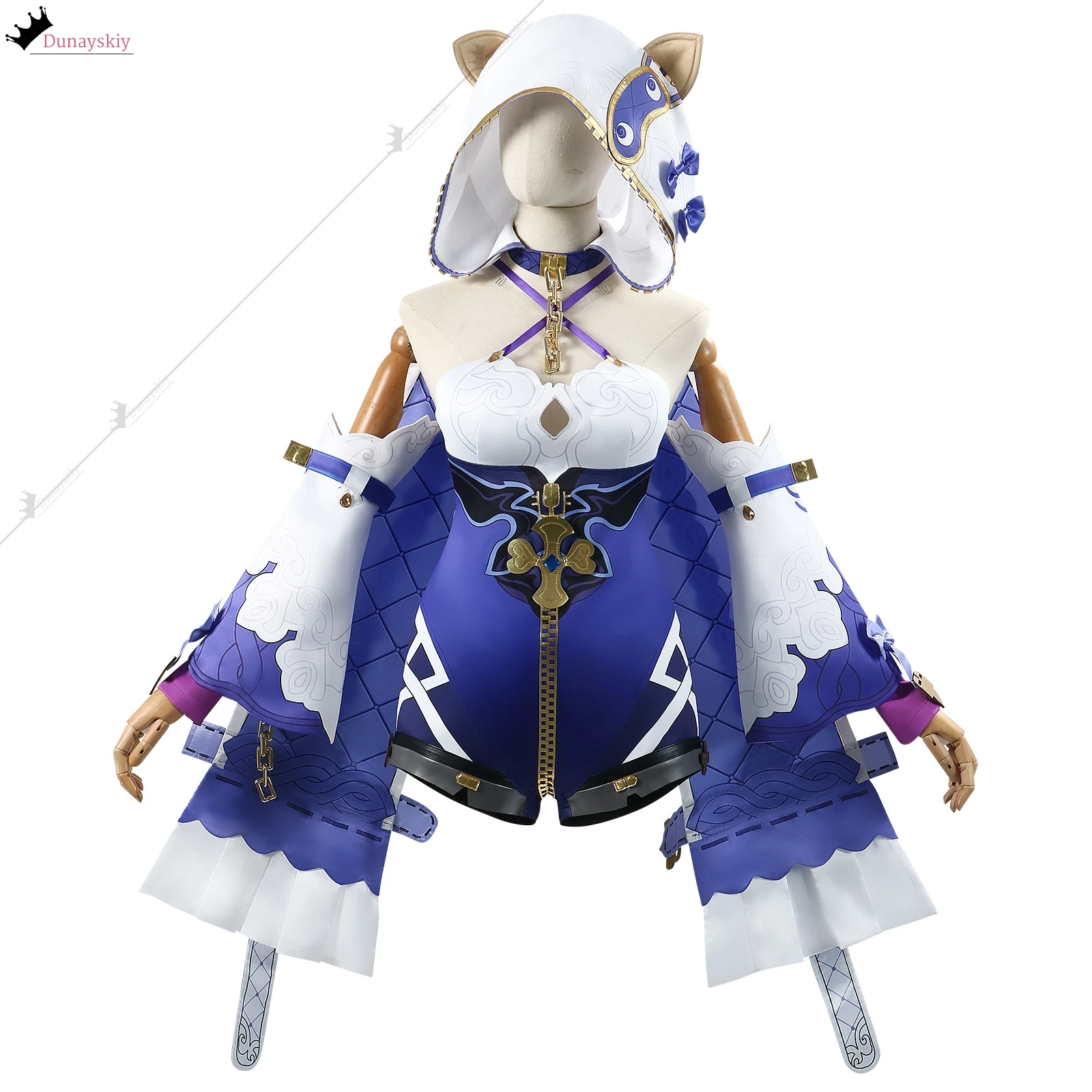 Тереза Апокалипсис Косплей Костюм Gema Honkai lmpact3 Ролевая Униформа Полный Комплект Парик Женская Одежда Хэллоуин Вечеринка cos Платье