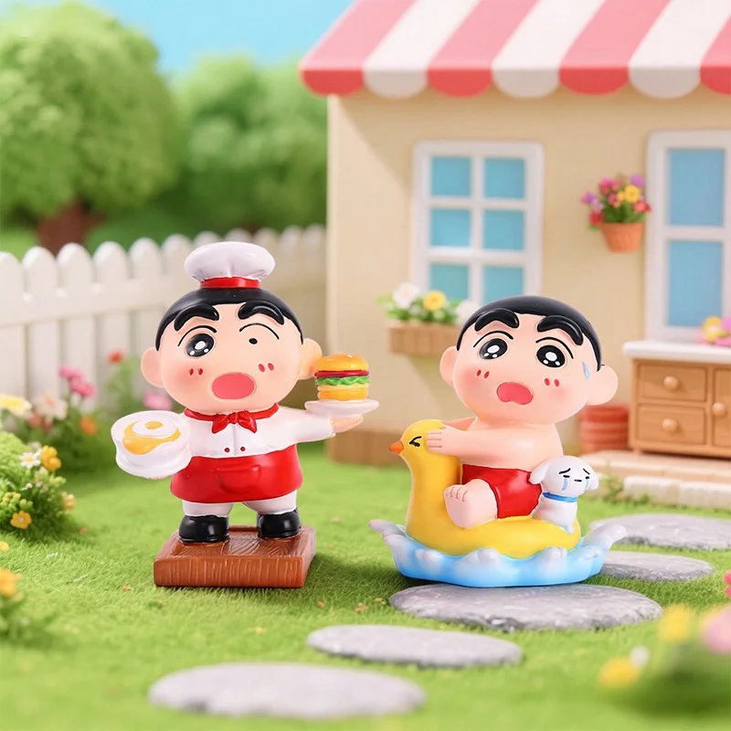 Xiaoxin boîte aveugle petite étoile heureuse souhaits figure animation périphérique bureau décorations pour la maison chef flotte à l'eau