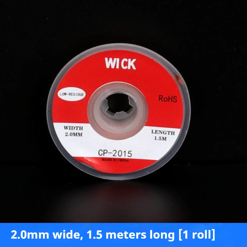 

Tin suction wire, tin slag removal tape, tin pad removal, tool removal, tin suction wire, tin suction tape