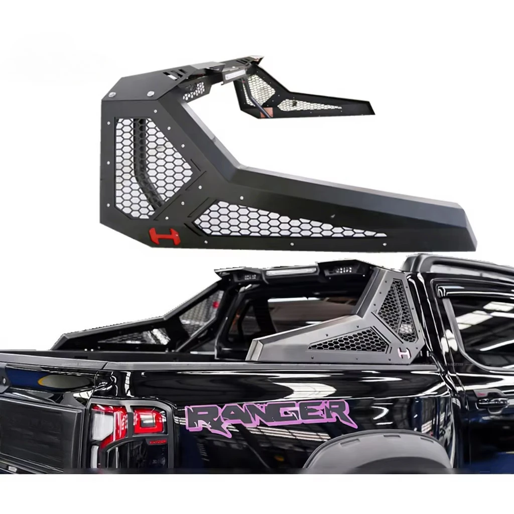 

Universal Steel Roll Bar for Hilux Navara Np300 D40 Dmax Triton with LED Sports Roll Bar for Ranger Hilux