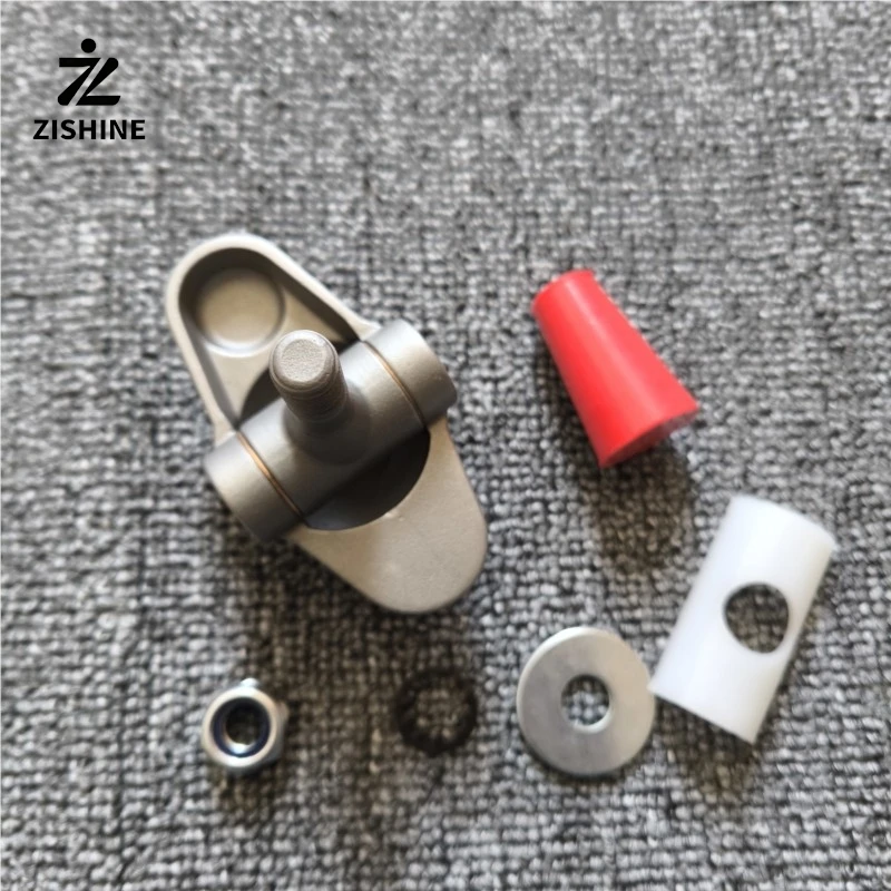 Stainless steel single-axis movable ankle joint, limb prosthesis accessories, single-hole movable ankle plate accessories