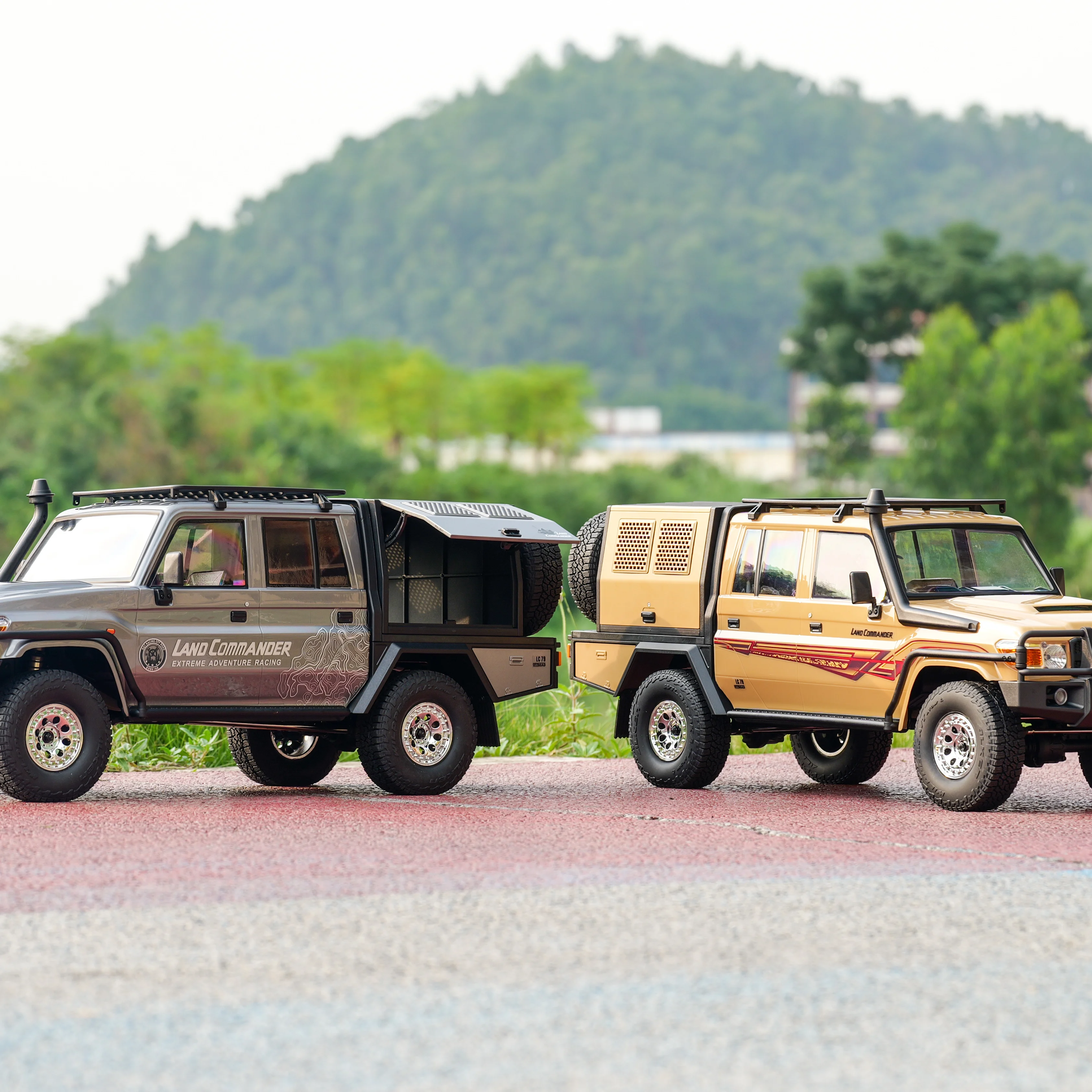 RGT EX86160 1/10 LC79 Land Commander Simulazione telecomandata Fuoristrada Modello RC Auto elettrica Arrampicata Auto Giocattolo per adulti Regalo