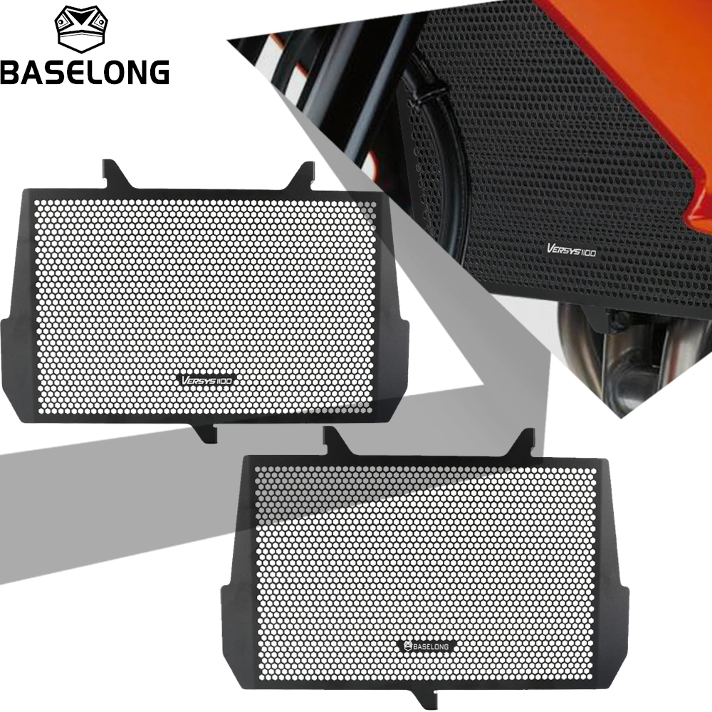

For Kawasaki Versys 1100 2025-2026-2027 Motorcycle Accessories Aluminum Radiator Grille Guard Oil Cooler Grill Protector Covers
