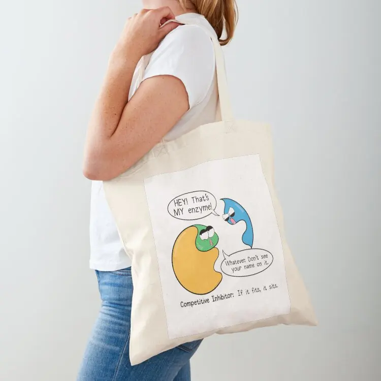 

Competitive Inhibitors Tote Bag tote bag woman Lady bags Women's shopper bag shopping bags foldable