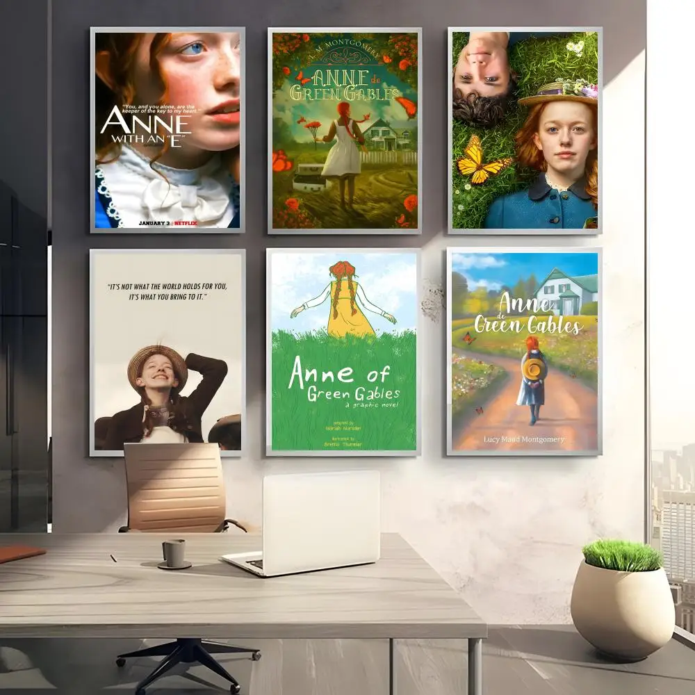 ملصق قماشي للخط من Anne of Green Gables: مجاني للتجاعيد ومقاوم للماء ومتين لجميع الفضاء #2