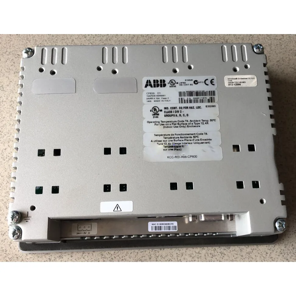 CP635 D1 1SAP535100R0001 Touch Panel For ABB