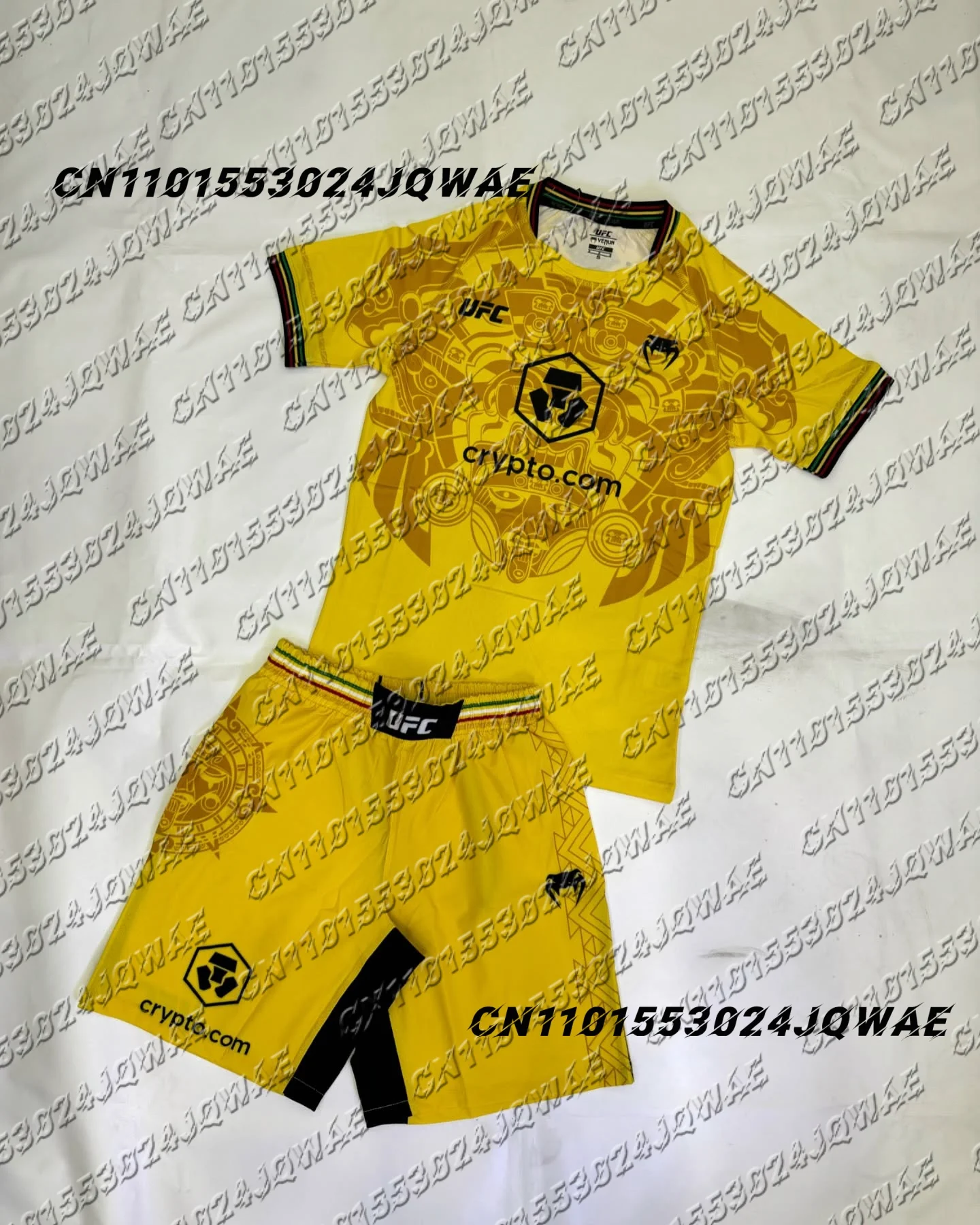 2025 جديد UFC الملاكمة القتال التدريب قصيرة الأكمام السراويل الرجال النساء فضفاضة تنفس التجفيف السريع امتصاص العرق مجموعة رياضية ﻿