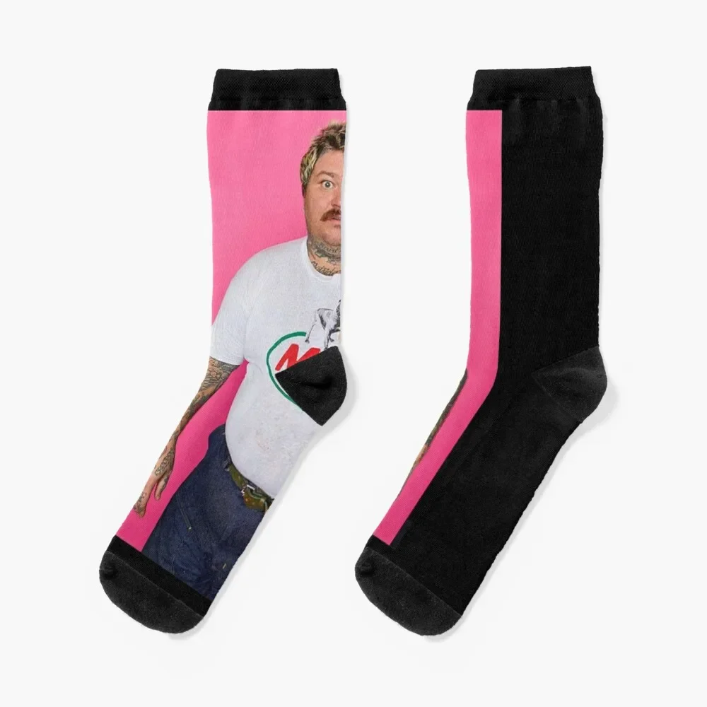 

Matty Matheson Socks custom sports hiphop bright garter Socks Men Women's