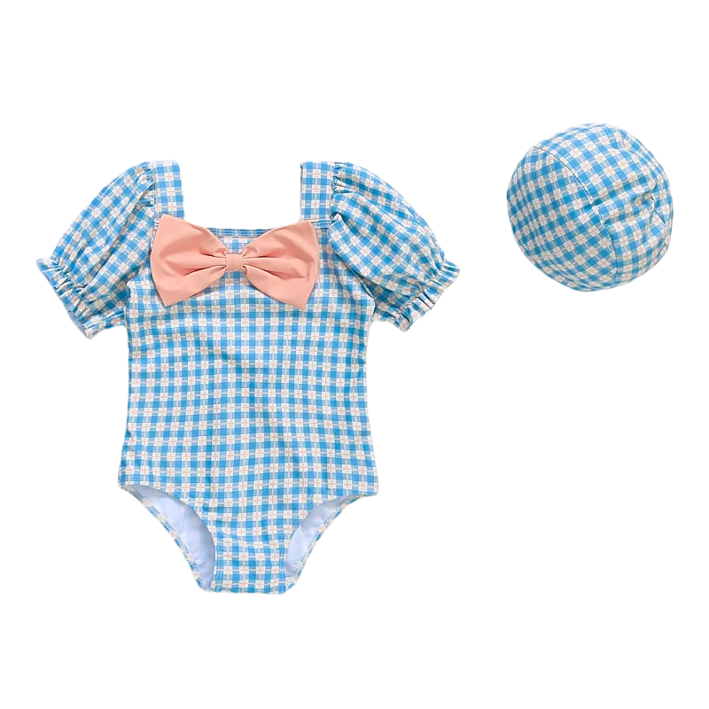 

Baby Swimming Wear Kids One Piece Swimsuit Baby Girls Swimwear Child Beach Vocation Swimming Suit Toddler Girls Ages 2-9 Years