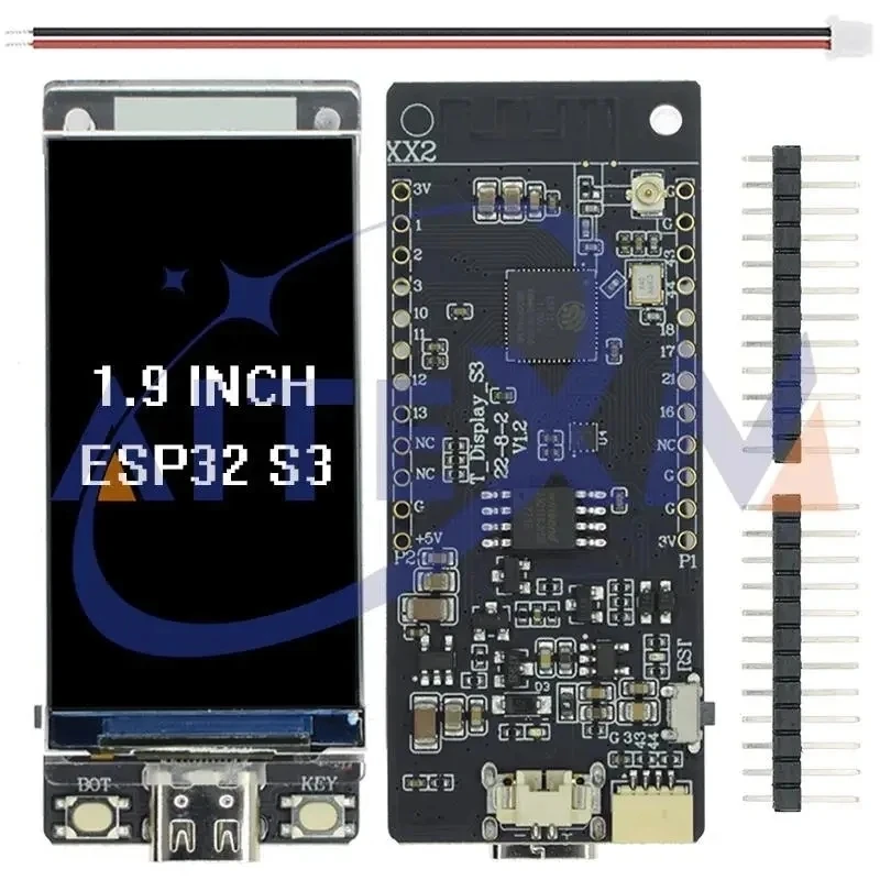 T-Display-S3 ESP32 S3 z 1,9-calowym wyświetlaczem LCD ST7789 Płytka rozwojowa WIFI Bluetooth5.0 Moduł bezprzewodowy Rozdzielczość 170*320