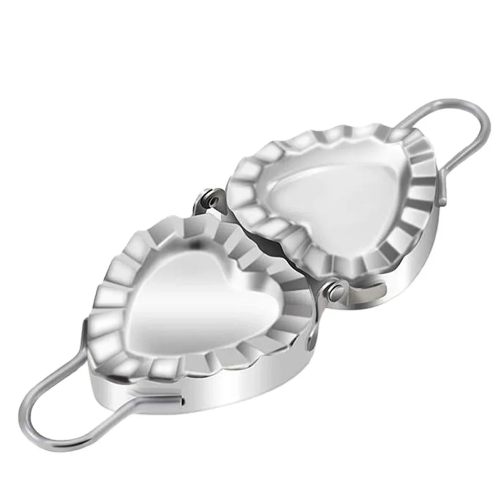 

1pc Stainless Steel Heart-Shaped Dumpling Mold Dumpling Press Tool For Wontons Baking Cooking Gadget