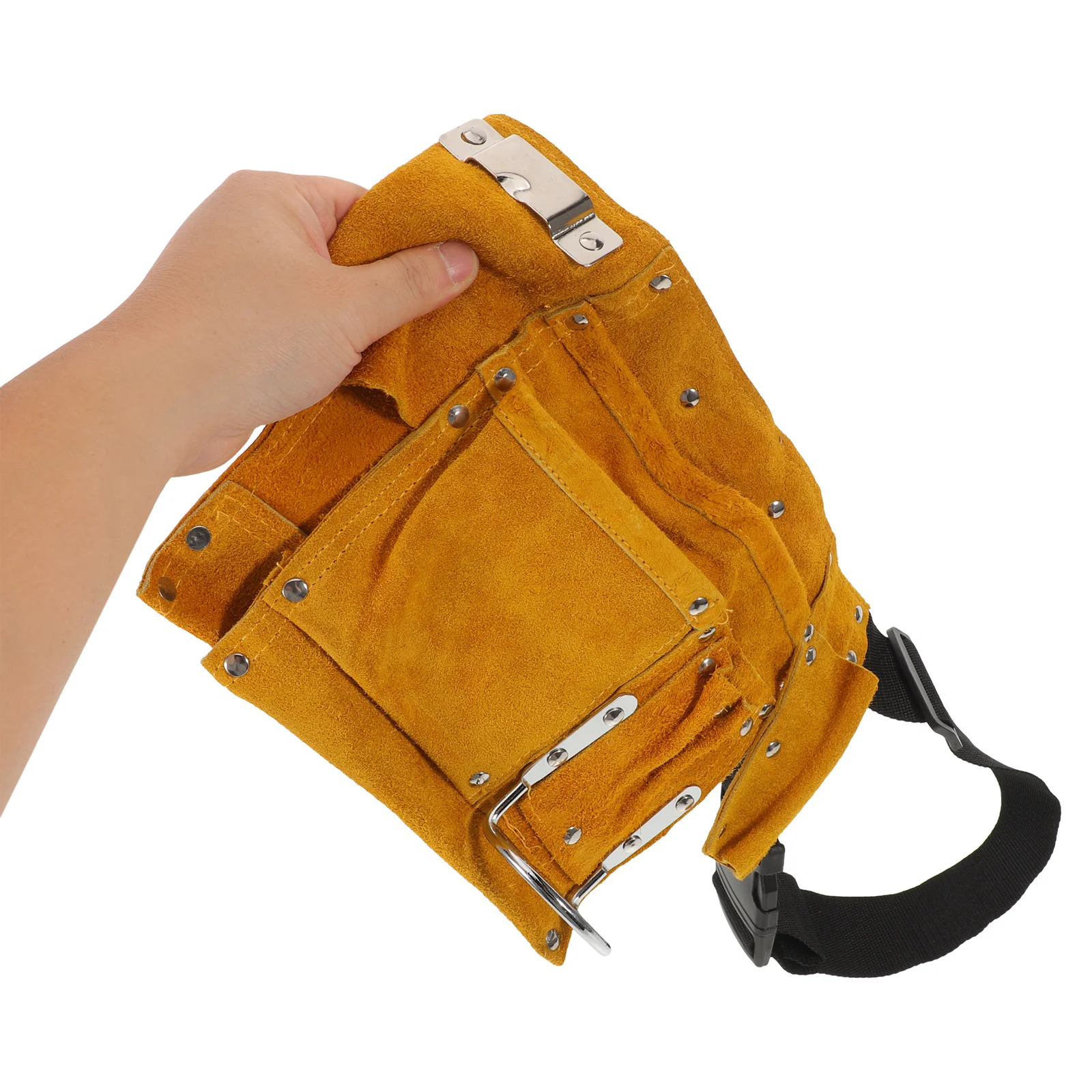 

Electrician Tool Belt Pouch Multi Pocket Waist Organizer For Electricians Carpenters Mechanics Diy Workers Tool Storage Bag