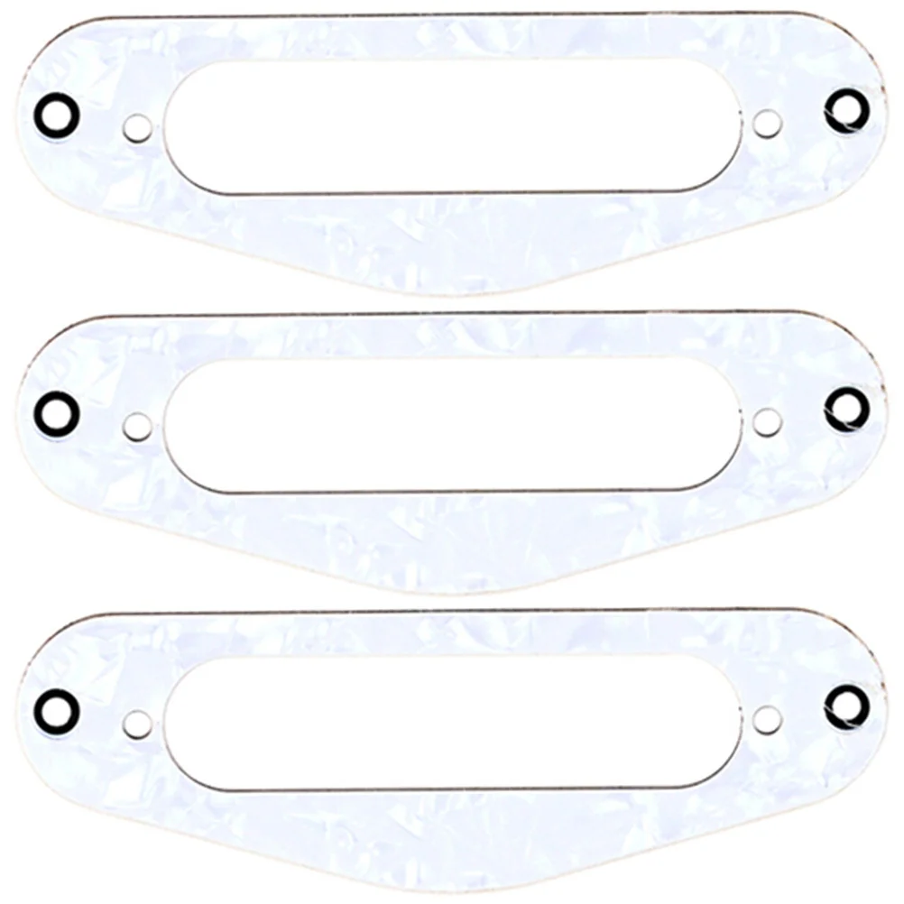 

3Pcs Electric Guitar Pickup Rings Metal Pickup Surround Frame Replacement Compatible with Guitar Parts Supply Stable Premium