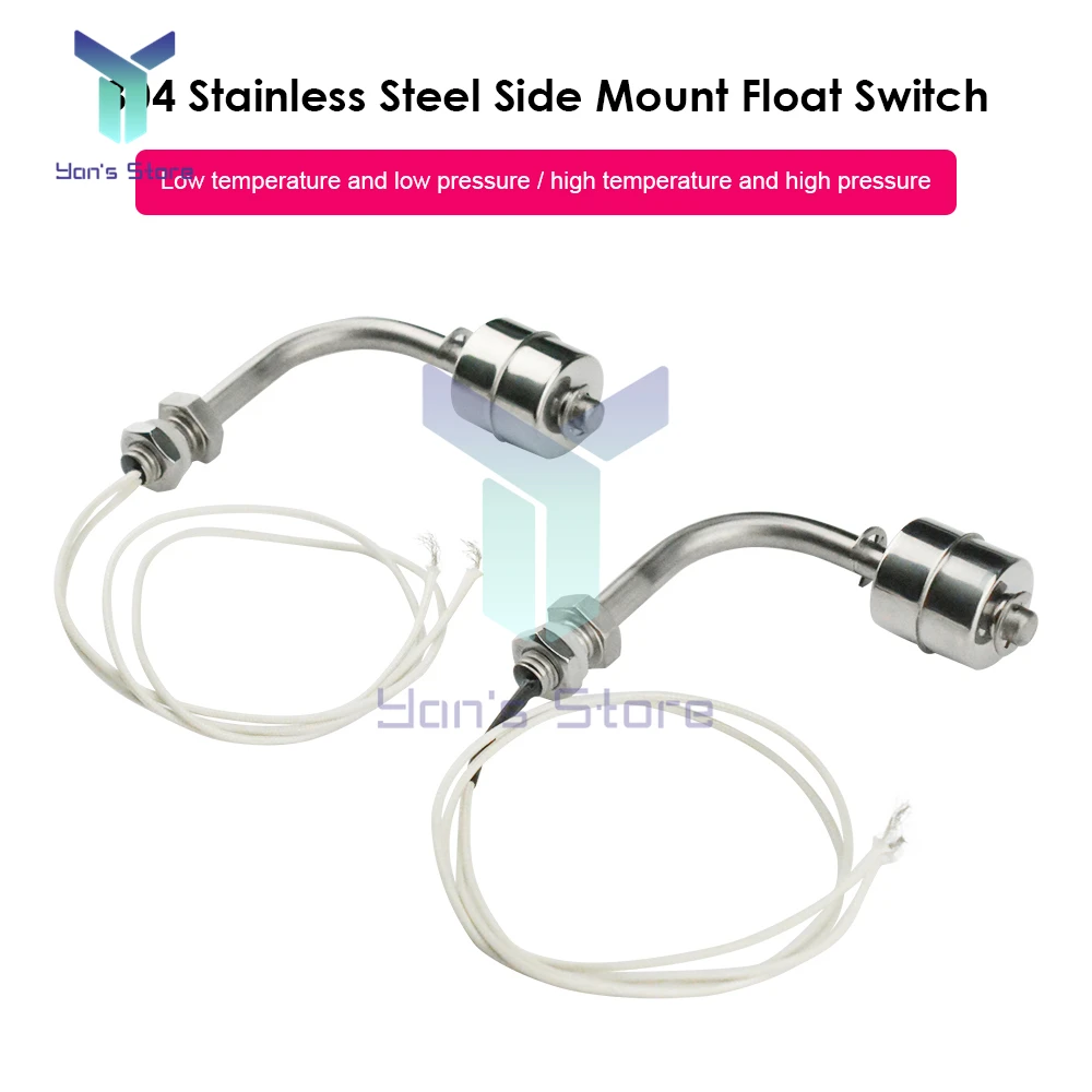 Liquid Level Controller 304 316 Stainless Steel Side-mounted Float Switch water level sensor switch reed switch high temperature