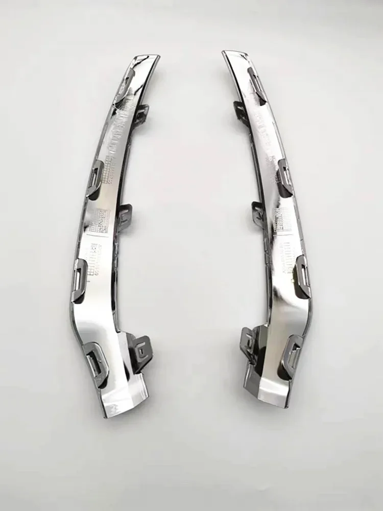 OE; A2538852700 A2538852800 Front Bumper Lip Spoiler With Chrome Trim Left or Right Benz GLC-class W253,GLC200 GLC250 GLC300