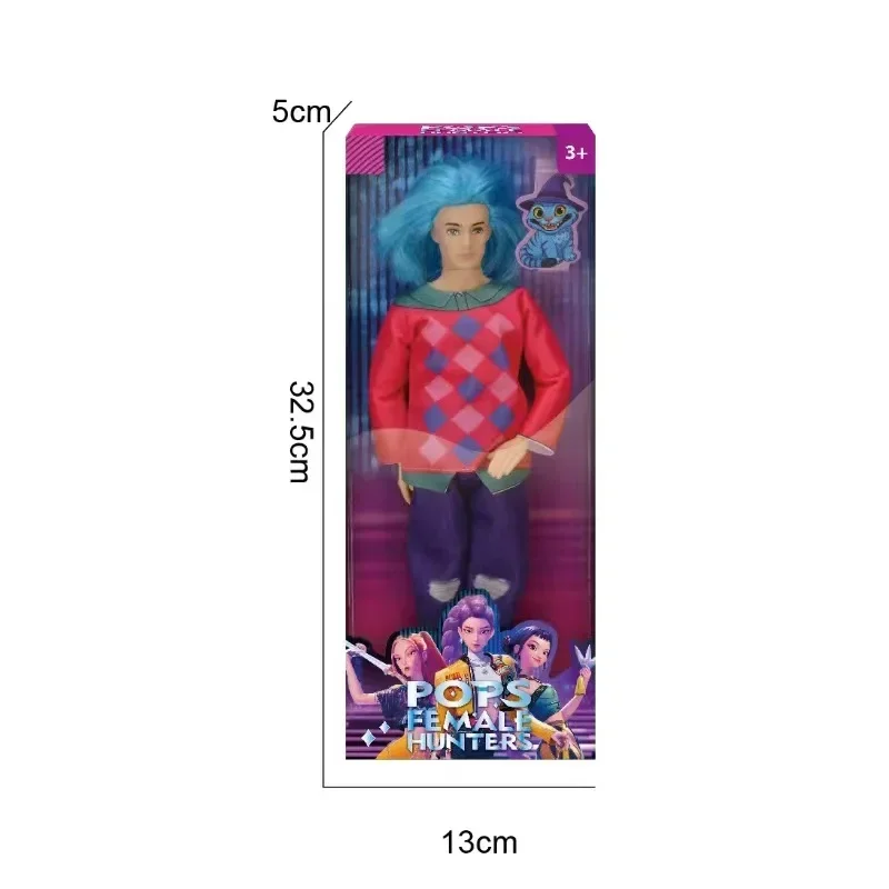 في المخزون الشحن السريع! أعلى بيع Kpop شيطان هنتر ساب بوي دمية - أنيمي الذكور مجموعة عمل الشكل الفتيات هدية عيد ميلاد لعبة #3