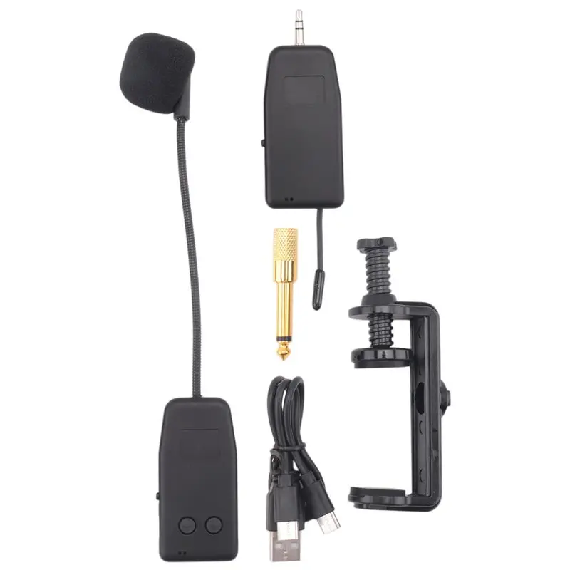 B48B-Violin Wireless Microphone Musical Instrument Microphone Stage Performance Audio Receiver And Transmitter