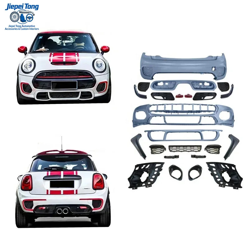

for 2014-2020y F55 F56 Upgrade to JCW Style Body Kit Facelift Bumpers Car Accessories Auto Parts