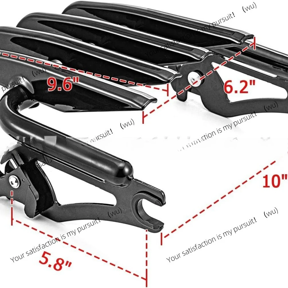 

Совместим со съемной багажникой Harley Travel Street Glide Lane, стойкой для Harley, задней хвостовой полкой