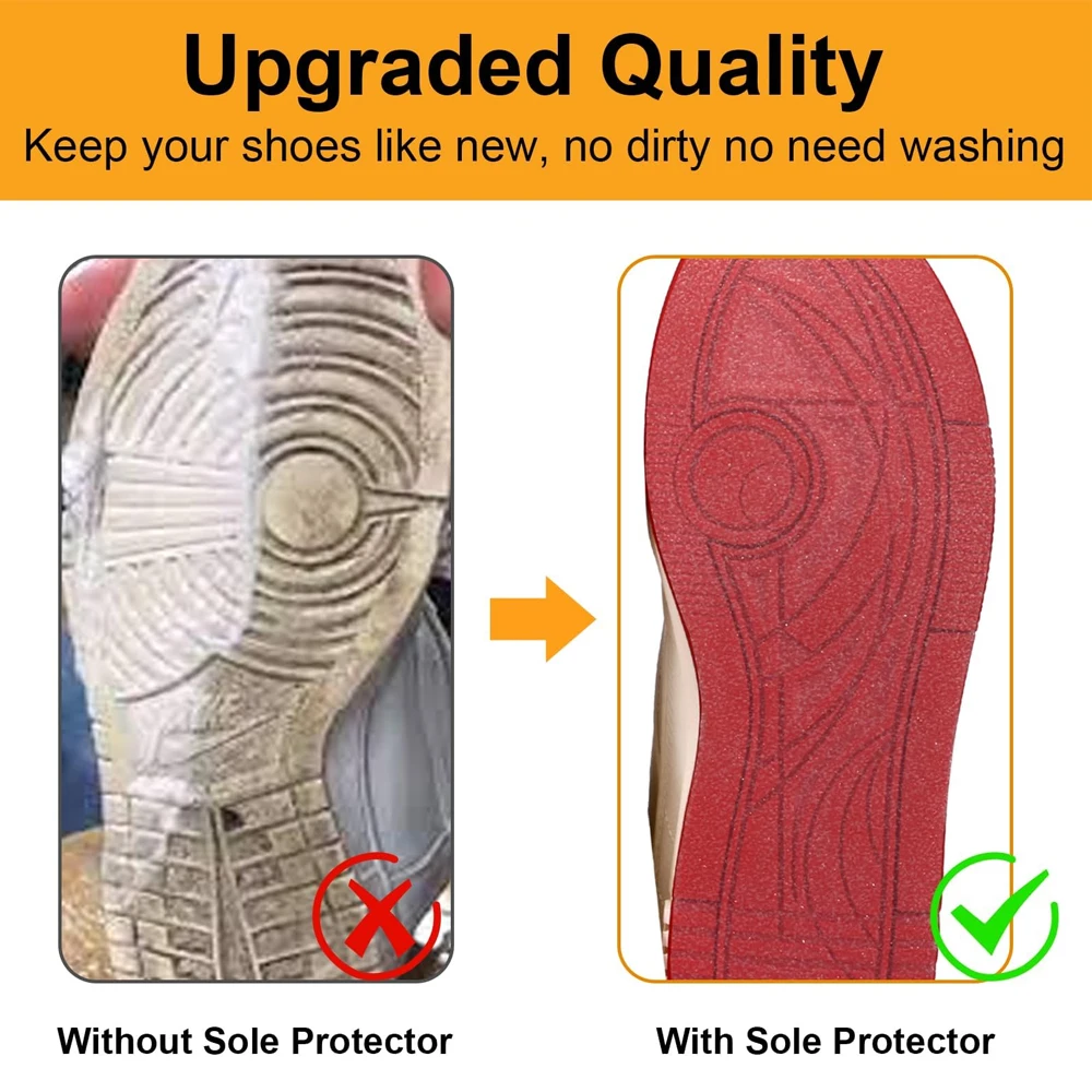 Sole protectors for Sneaker Anti-slip Shoes Sole Protector Stickers For High Heels Shoe Care Kit Repair Cover Replacement Tape