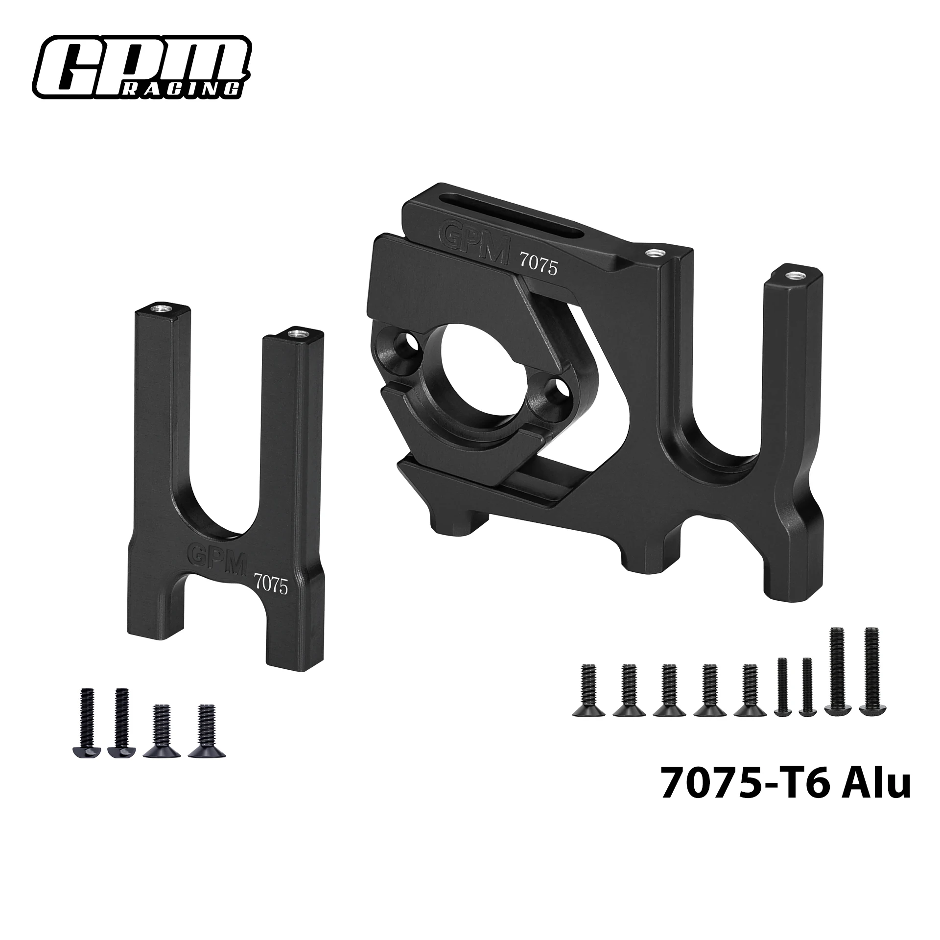 Alloy 7075 Center Diff Mount (Front+Rear) + Sliding Motor Mount For ARRMA 1/8 Kraton 6S / Outcast / Talion V6 / Typhon / Mojave