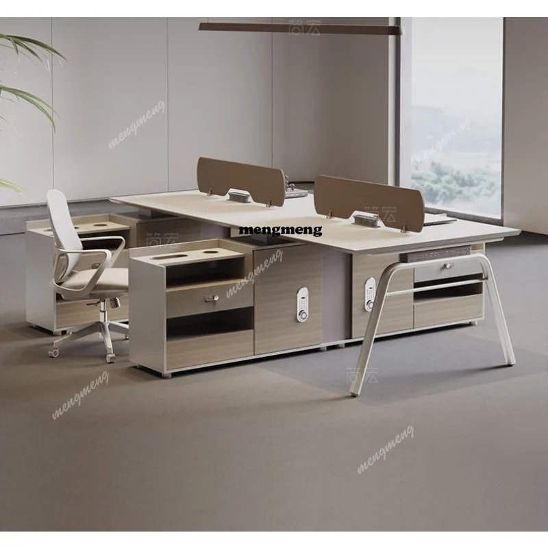 

Office desk and chair combination office staff screen card seat computer desk staff desk