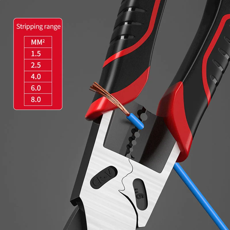 Set Industrial Grade Wire Cutter Diagonal Needle Nose  Pliers Electrician Multi-function Universal Repair Tools Hand Tool Sets