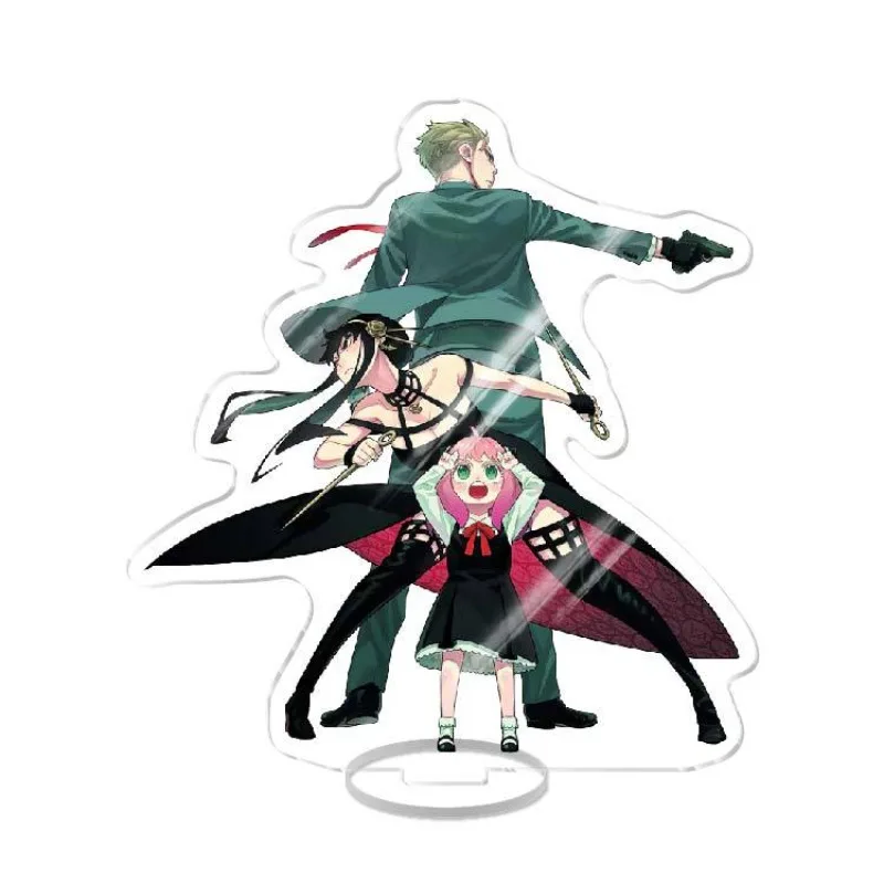 

Акриловая подставка SPY FAMILY: коллекционные настольные украшения, кавайные фигурки Аньи Форджер, подарки на день рождения для девушки, игрушка