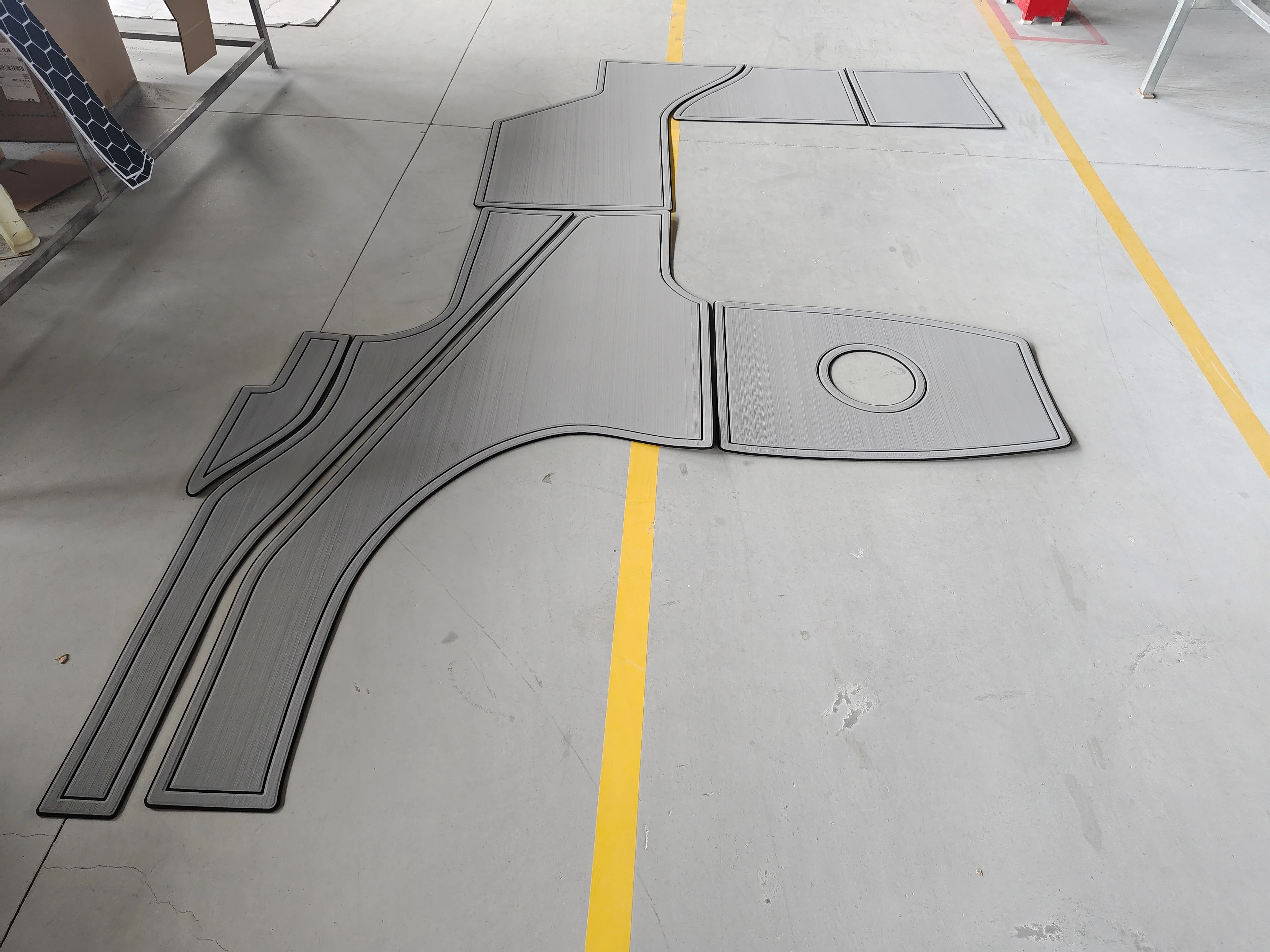 KXKZREN EVA Foam Boat Flooring Pad for 2005 Sea Ray Sundancer 310 Non-Slip Marine Deck Mat Cockpit Swim Platform Decking Mat Kit