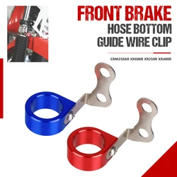 Motorcycle Front Brake Hose Line Bottom Guide Wire Clip FOR HONDA CRM250AR CRM 250 AR CRM250 AR CRM 250AR 1995 1996 1997 1998