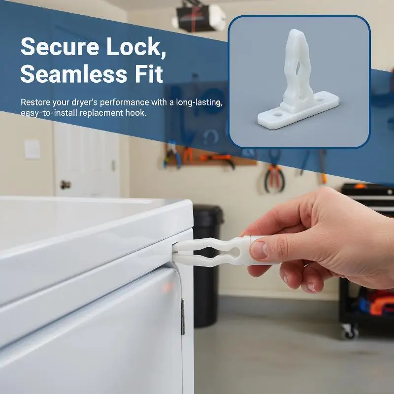 Swan Electric Dryer Door Opening Hook Replacement for Smooth and Secure Door Access Perfect for Home Laundry Maintenance