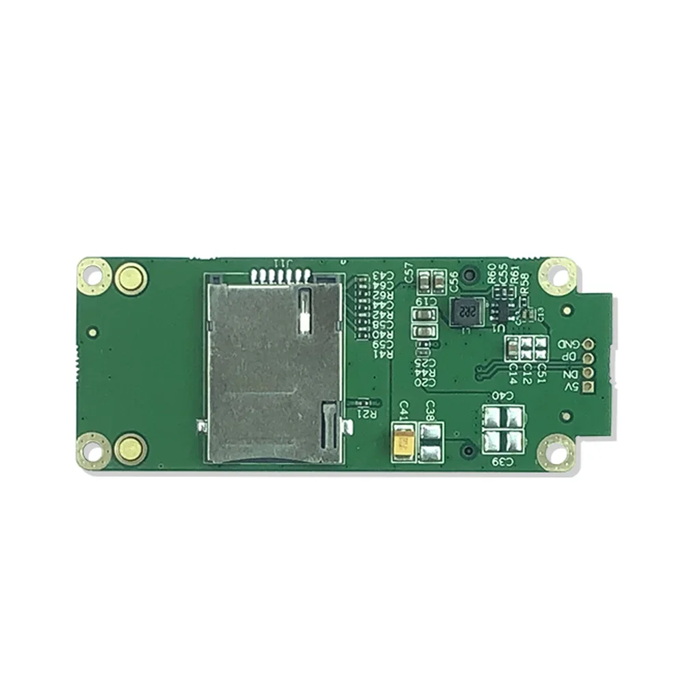 4G LTE 모듈 산업용 미니 PCIe-USB(4PIN PH2.54) 어댑터 보드(SIM 카드 슬롯 포함)