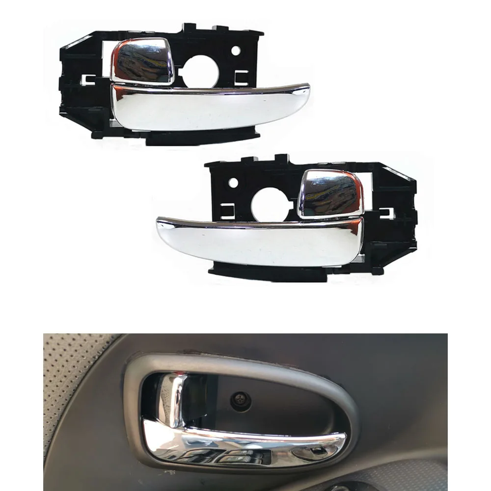 Car Left Right Interior Door Handle Chrome Inner handle FOR HYUNDAI Elantra XD 826102D000 826202D000AX