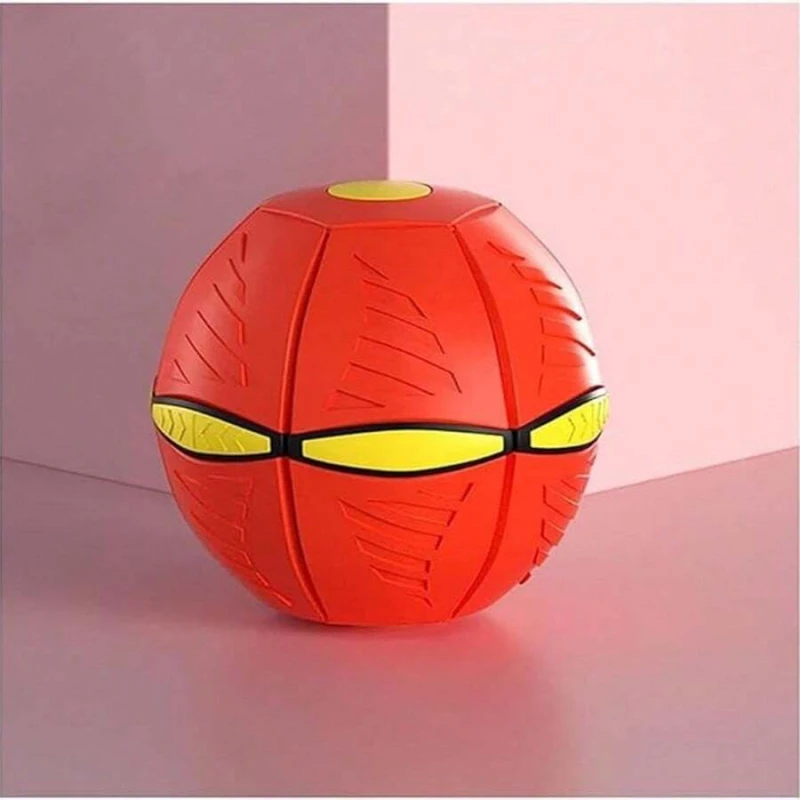 

UFO Flying Magic Ball - Portable Interactive Flat Disc Toy for Stress Relief & Creative Fun
