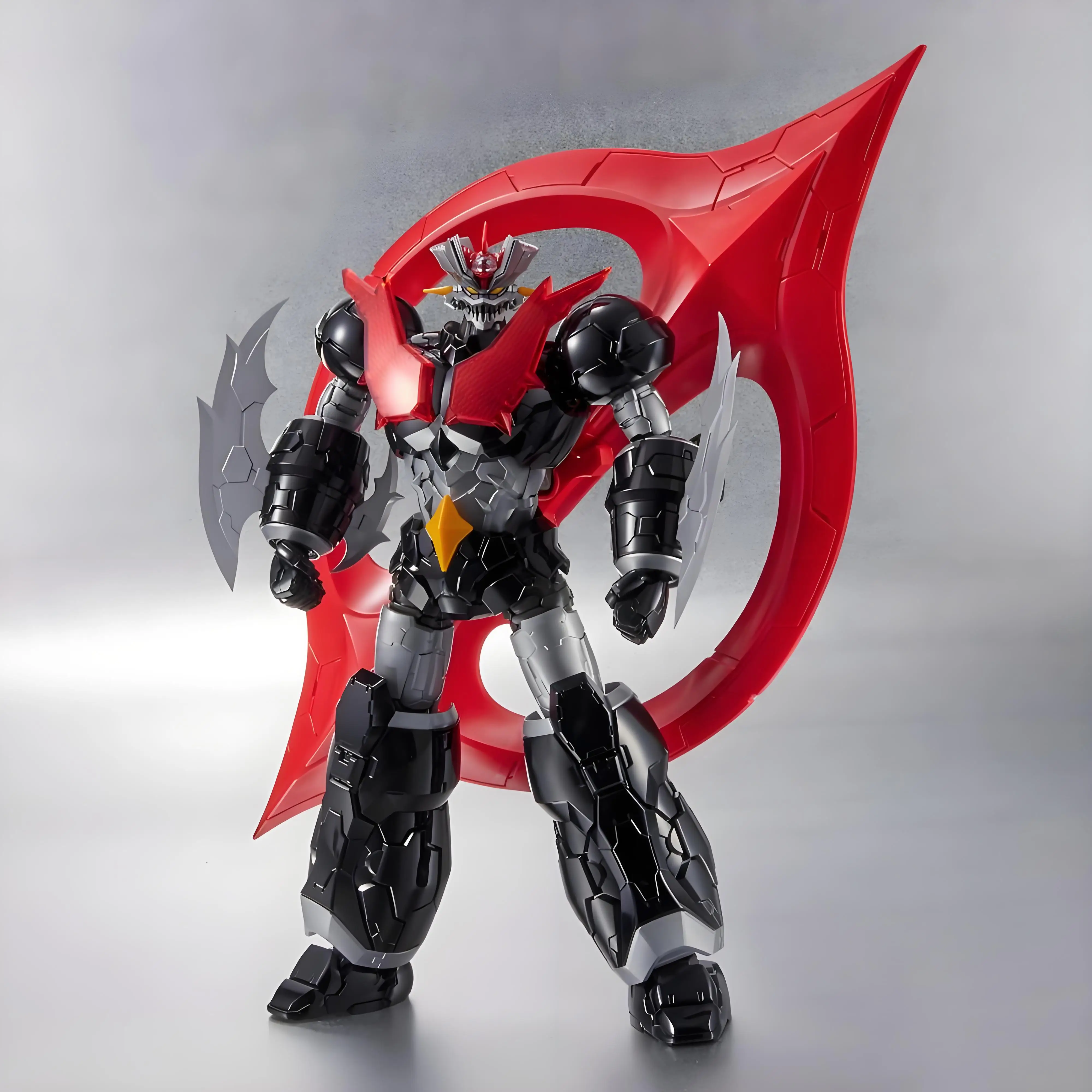 Bandai original mazinger z anime figura modelo hg 1/144 mazinger zero infinitivismo anime figura de ação brinquedos presentes para crianças