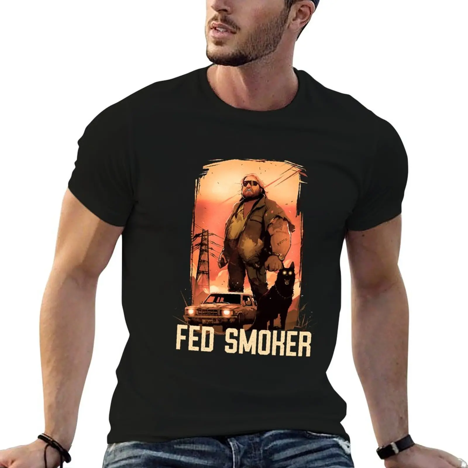 

The Fedsmoker T-Shirt anime t shirts for man t shirt personalised T-Shirt