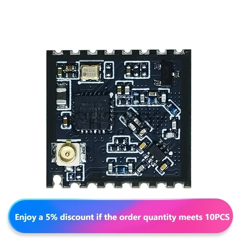 HT-RA62 Is A LoRa Node Module Based On SX1262. It Is Compatible With Arduino Secondary Development And Supports The Lora Protoco