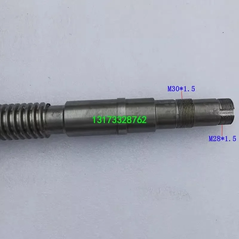 Zoje Z3050X16 rocker drill lifting screw double nut 36X6 Zigong Shenyang drilling machine rocker arm up and down screw.