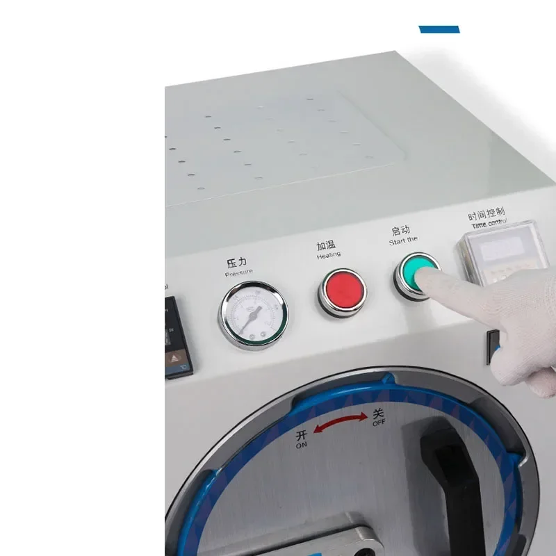 Mesin layar penekan ponsel kecil, mesin Defoaming, mesin vakum kecil Medium besar 800w untuk ponsel