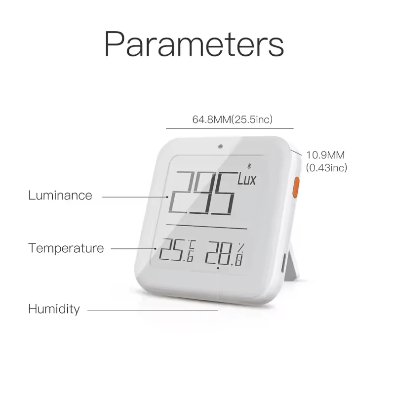 MOES Tuya Smart ZigBee 3.0 Mesh Brightness Thermometer Light Temperature Humidity Detector Sensor Tuya Smart App Control