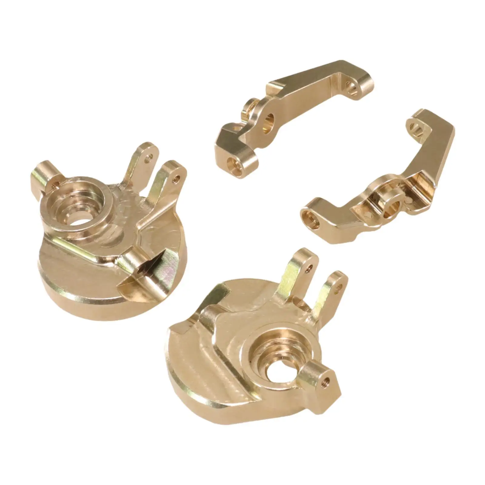 

Brass Steering Cup & C Seat Set Front Axle Counter Weight Easy Installation RC